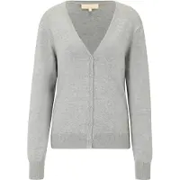 Les Lunes Cardigan 'KATIIE' lysegrå