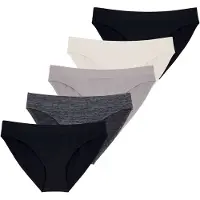 Dorina Slip creme / grå-meleret / sort