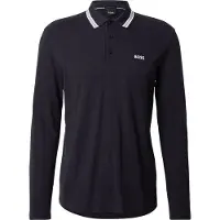 HUGO BOSS Plisy 10266738 Green Polo Med Lange ærmer
