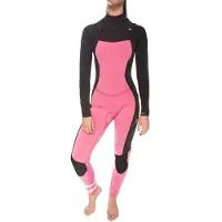 Hurley Advantage Plus 3/2 Mm Dame Våddragt I Neopren Med Lynlås I Brystet Og Lange ærmer