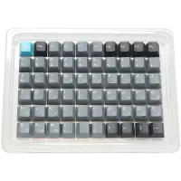 Ducky DCA133-USSKYCHPT2, Tastaturhætte, Termoplastisk polyester (PBT), Sort, Grå