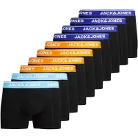 Jack & Jones Boksershorts 'JACTheodoor' lyseblå / lilla / orange / sort