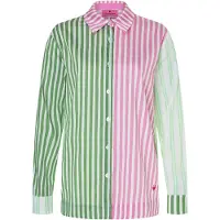 LIEBLINGSSTÜCK Bluse 'Edmiral' æble / pink / hvid
