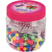 Hama Maxi perler m. Perleplader - 400 stk. - Multifarvet - - OneSize - Perler