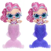 L.O.L. Surprise! Mermaids! Tots - Make Your Own Color Change Tails, Minidukke, Hunstik, 4 År, Dreng/Pige, Flerfarvet