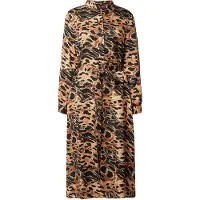 Miss Goodlife Blusekjole 'Fancy' beige / cognac / sort