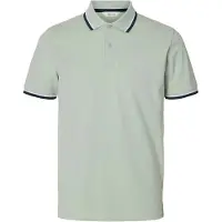 Selected Bluser & t-shirts 'SLHATLAS' blå / pastelgrøn / hvid