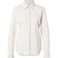Mos Mosh Bluse 'MMMattie' cappuccino / hvid