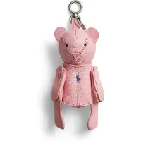 Ralph Lauren Polo Ralph Laurentil kvinder. 427P13276005 Charm til pink Bear-taske (OSFA), Casual, Læder