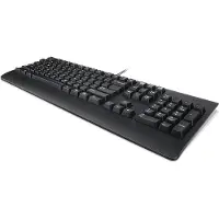 Lenovo Preferred Pro II - Tastatur - full size - USB - QWERTY - Nordisk - sort - brun kasse