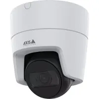 Axis IP-kamera M3128-LVE PTZ turret, udendørs/indendørs vandal-/vejrsikker, 8 MP 4K 3840x2160, M12, fast iris, lyd, LAN 10/100, H.