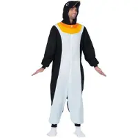 MOM Lille Kigurumi-pingvindragt Med Hætte Og Hale