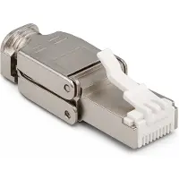 DeLOCK - Netværk-konnektor - RJ-45 (han) - STP - CAT 6a