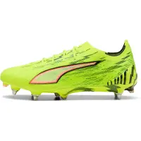 Puma ULTRA 6 ULTIMATE MxSG Football Boots Unisex, Shoes, Yellow Alert/Black/Glowing Red, 40.5