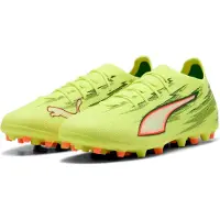 Puma Ultra 6 Pro MG Unleashed - Gul/Sort/Rød/Neon - Multi Ground (MG), størrelse 42