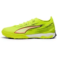 Puma ULTRA 6 PRO CAGE Football Boots Unisex, Shoes, Yellow Alert/Black/Glowing Red, 40.5