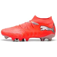 Puma FUTURE 9 MATCH FUSION FG/AG Football Boots Women, Shoes, Glowing Red/White/Black, 36
