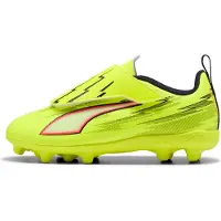 Puma ULTRA 6 PLAY FG/AG Football Boots Kids, Shoes, Yellow Alert/Black/Glowing Red, 30