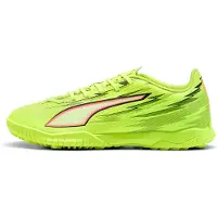Puma ULTRA 6 PLAY TT Football Boots Unisex, Shoes, Yellow Alert/Black/Glowing Red, 41