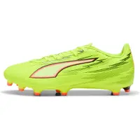 Puma ULTRA 6 PLAY FG/AG Football Boots Unisex, Shoes, Yellow Alert/Black/Glowing Red, 46.5