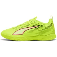Puma ULTRA 6 MATCH IT Football Boots Youth, Shoes, Yellow Alert/Black/Glowing Red, 37.5