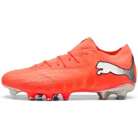 Puma FUTURE 9 FUSION FG/AG Football Boots Unisex, Shoes, Glowing Red/White/Black, 40