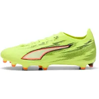 Puma ULTRA 6 PRO FG Football Boots Unisex, Shoes, Yellow Alert/Black/Glowing Red, 40