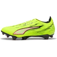 Puma ULTRA 6 CARBON FG Football Boots Unisex, Shoes, Yellow Alert/Black/Glowing Red, 44