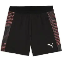 Puma individualFINAL Football Shorts Youth, Shop, Dusky Gray/Mint Jelly/Glowing Red, 13-14Y