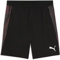 Puma individualFINAL Football Shorts Men, Sport, Dusky Gray/Mint Jelly/Glowing Red, S
