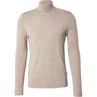 QS Pullover brun-meleret