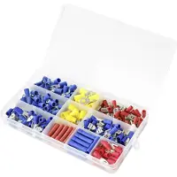 TRU COMPONENTS TC-9904304 Klemmeforbindelsesstykker-sortiment 0.50 mm² - 6 mm² Rød, Gul, Blue 1 Set Box
