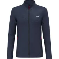 Salewa Puez Waffle Hybrid Polarlite Fleecejakke Med Fuld Lynlås
