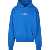 Mister tee Pullover 'Think Different' koboltblåt / hvid