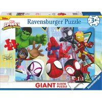 Ravensburger Gulvpuslespil - 24 Brikker - An Amazing Team - - OneSize - Puslespil