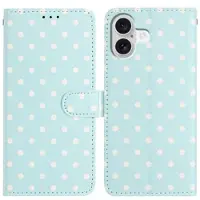 Mtp Products iPhone 16 Plus Pung Etui med Prikket Mønster - Blå