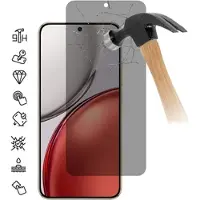 Mtp Products Honor X70/X9d/Magic8 Litee Privacy Skærmbeskyttelse Hærdet Glas - 9H