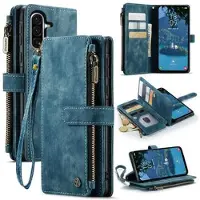 CASEME Samsung Galaxy A17 C30 Multifunktionel Pung - Blå