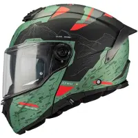 Mt Helmets Atom 2 Sv Highlands Modulær Hjelm