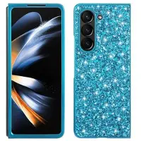 Mtp Products Samsung Galaxy Z Fold6 Glitter Series Hybrid Cover - Blå