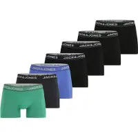 Jack & Jones Boksershorts 'JACBlume' opal / grå / græsgrøn / sort