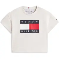 Tommy Hilfiger Bluser & t-shirts 'Heritage' marin / grå-meleret / rød / hvid