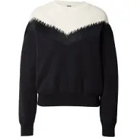 Drykorn Sweatshirt 'JANEA_P1 10' sort / uldhvid