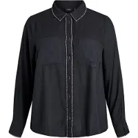 Zizzi Bluse 'Esmile' sort