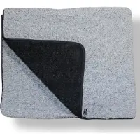Vetbed Sherpa fleece-tæppe til kæledyr, grå - L 124 x B 73 cm