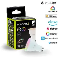 Eglo CONNECT.Z GU10 opal SMART pære M/FARVER(RGB) OG TUNABLE WHITE