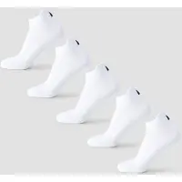 Myprotein MP Unisex Træningssokker (5 Pak) - Hvid - UK 2-5