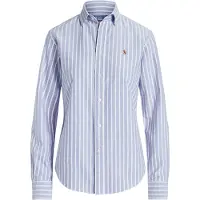 Ralph Lauren Bluse lyseblå / hvid