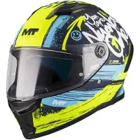 Mt Helmets Stinger 2 Rocket Junior Fullface-hjelm