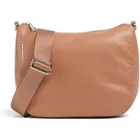 Mandarina Duck Mellow Leather Horizontal Hobo Skuldertaske